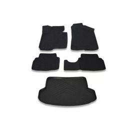 OtoLine Hyundai Ix35 2010-2016 Arasi 4D Havuzlu Oto Paspas Ve Bagaj Set