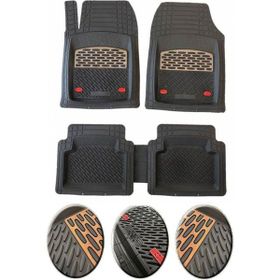 OtoLine Jeep Commander 2006-2010 Krom Meşe 4D Ekstra Kanallı Havuzlu Paspas Seti