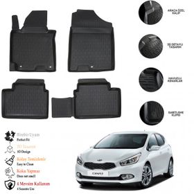 OtoLine Kia Ceed 2012-2017 3D Havuzlu Paspas