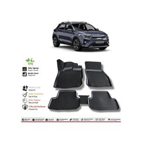 OtoLine Kia Stonic 2022 Model 4D Havuzlu Paspas