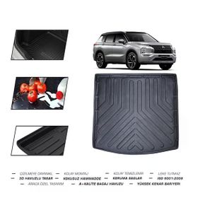 OtoLine Mitsubishi Outlander Hybrit 2024 Model Bagaj Havuzu