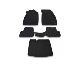 OtoLine Opel Astra J Sedan 2012-2022 Arasi 4D Havuzlu Oto Paspas Ve Bagaj Set