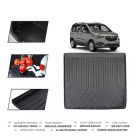 OtoLine Opel Combo 2024 Model Bagaj Havuzu