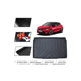 OtoLine Opel Corsa F 2022 Sonrası Uyumlu Bagaj Havuzu