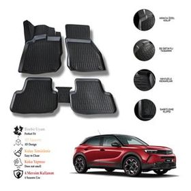OtoLine Opel Mokka 2021 Sonrası 3D Havuzlu Paspas