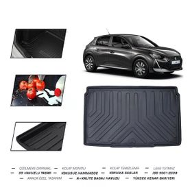 OtoLine Peugeot 208 2024 Model Bagaj Havuzu
