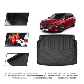 OtoLine Peugeot 308 2022 Model Bagaj Havuzu
