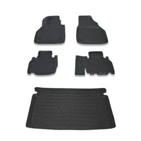 OtoLine Renault Kangoo 2011-2015 Arasi 4D Havuzlu Oto Paspas Ve Bagaj Set