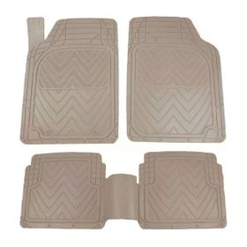 OtoLine Renault Megane 1 1995-2003 Kauçuk Bej Oto Paspas Seti