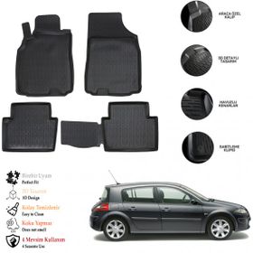 OtoLine Renault Megane 2 2004-2009 3D Havuzlu Paspas