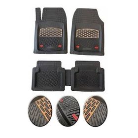 OtoLine Seat Ibiza 1993 2001 Krom Meşe 4D Ekstra Kanallı Havuzlu Paspas Seti