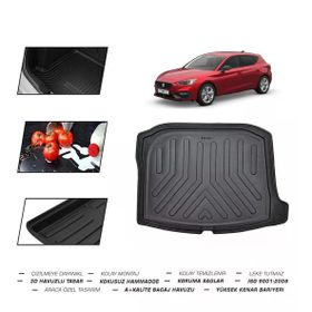 OtoLine Seat Leon Manuel 2021 Model Bagaj Havuzu