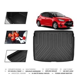 OtoLine Toyota Yaris 2022 Model Bagaj Havuzu