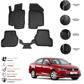 OtoLine Volkswagen Jetta 2006-2011 3D Havuzlu Paspas