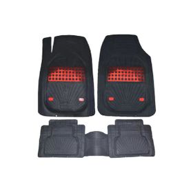 OtoLine Volvo S60 2000-2010 İcon Kırmızı Oto Paspas Seti