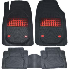 OtoLine Volvo S60 2000-2010 İcon Kırmızı Oto Paspas Seti