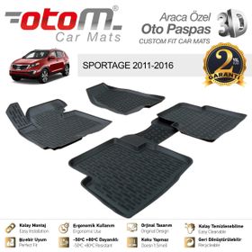 Otom 3D Kia Sportage 2011-2016 Arası Araca Özel Paspas