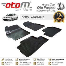 Otom 3D Toyota Corolla 2007-2013 Arası Araca Özel Paspas