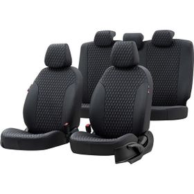 Otom Audi A3 1997-2003 Özel Üretim Amsterdam Design Deri Siyah Oto Koltuk Kılıfı