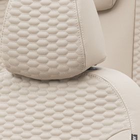 Otom Audi A3 1997-2003 Özel Üretim Tokyo Design Deri Bej Oto Koltuk Kılıfı