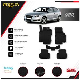 Otom Audi A3 2004-2012 3D Havuzlu Paspas