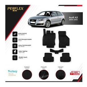Otom Audi A3 2004-2012 3D Havuzlu Paspas