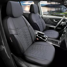Otom Elegance Design Premium Özel Tasarım Füme-Füme Oto Koltuk Kılıfı