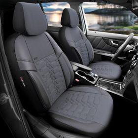 Otom Elegance Design Premium Özel Tasarım Füme-Füme Oto Koltuk Kılıfı