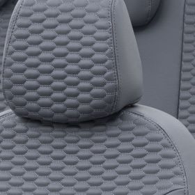 Otom Fiat 500 C 2011-Sonrası Özel Üretim Tokyo Design Deri Füme Oto Koltuk Kılıfı
