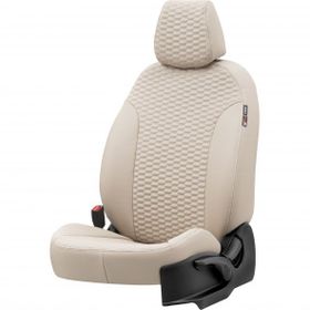 Otom Fiat 500 L 2013-2018 Özel Üretim Tokyo Design Deri Bej Oto Koltuk Kılıfı