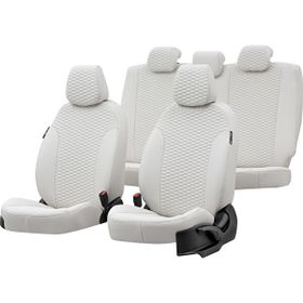 Otom Fiat Albea 2002-2012 Özel Üretim Tokyo Design Deri Fildişi Oto Koltuk Kılıfı