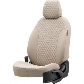 Otom Fiat Bravo 2007-2013 Özel Üretim Amsterdam Design Deri Bej Oto Koltuk Kılıfı