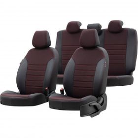 Otom Fiat Doblo 2001-2006 Özel Üretim Paris Design Kırmızı - Siyah Oto Koltuk Kılıfı