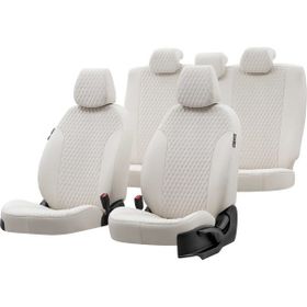 Otom Fiat Palio 1998-2012 Özel Üretim Amsterdam Design Tay Tüyü Fildişi Oto Koltuk Kılıfı