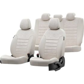 Otom Fiat Panda 2004-2012 Özel Üretim Milano Design Fildişi Oto Koltuk Kılıfı