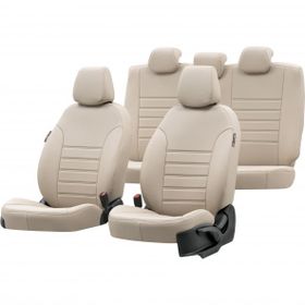 Otom Ford C-Max 2003-2010 Özel Üretim İstanbul Design Bej Oto Koltuk Kılıfı