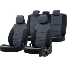 Otom Ford C-Max 2003-2010 Özel Üretim Original Design Füme - Siyah Oto Koltuk Kılıfı