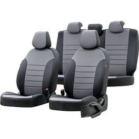 Otom Ford C-Max 2003-2010 Özel Üretim Paris Design Gri - Siyah Oto Koltuk Kılıfı