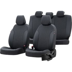 Otom Ford Connect 2002-2014 Özel Üretim Tokyo Design Deri Siyah Oto Koltuk Kılıfı