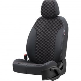 Otom Ford Fiesta 2001-2008 Özel Üretim Tokyo Design Tay Tüyü Siyah - Beyaz Oto Koltuk Kılıfı