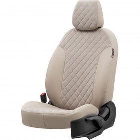 Otom Ford Focus 1998-2004 Özel Üretim Madrid Design Tay Tüyü Bej Oto Koltuk Kılıfı