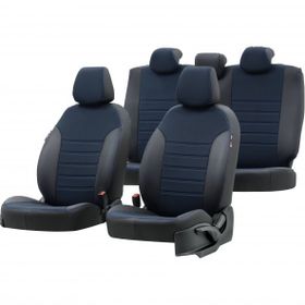 Otom Ford Fusion 2003-2011 Özel Üretim Paris Design Mavi - Siyah Oto Koltuk Kılıfı