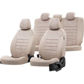 Otom Honda City 2006-2008 Özel Üretim Milano Design Bej Oto Koltuk Kılıfı