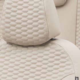 Otom Honda CR-V 2007-2012 Özel Üretim Tokyo Design Deri Bej Oto Koltuk Kılıfı
