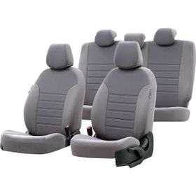 Otom Hyundai I10 2008-2013 Özel Üretim Original Design Gri Oto Koltuk Kılıfı