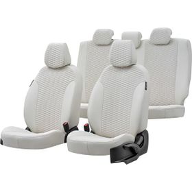 Otom Hyundai I20 2009-2014 Özel Üretim Tokyo Design Tay Tüyü Fildişi Oto Koltuk Kılıfı