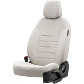 Otom Mercedes C Serisi 1993-2000 W202 Özel Üretim London Design Fildişi Oto Koltuk Kılıfı