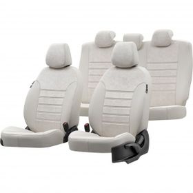 Otom Mitsubishi Colt 2004-2009 Özel Üretim Milano Design Fildişi Oto Koltuk Kılıfı
