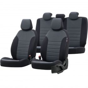 Otom Opel Corsa E 2014-2019 Özel Üretim Original Design Füme - Siyah Oto Koltuk Kılıfı