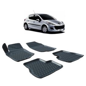Otom Peugeot 207 2006-2013 3D Havuzlu Paspas
